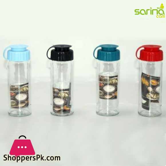 Sarina Glassware Salt Shakers Bottle 112ML - S390 Turkey Made