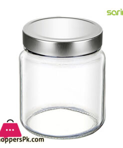 Sarina Metal Lid Pantry Jar 1000ML - S830 - Turkey Made