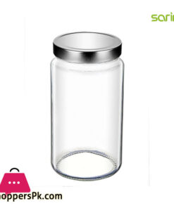 Sarina Metal Lid Pantry Jar 1500ML - S831 - Turkey Made