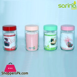 Sarina Mimosa Storage Jar 1000ML - S367 Turkey Made