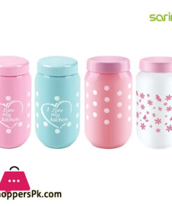 Sarina Opaque Design Jar 1000ML - S922 - Turkey Made