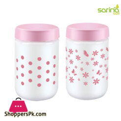 Sarina Opaque Design Jar 660ML - S921 - Turkey Made