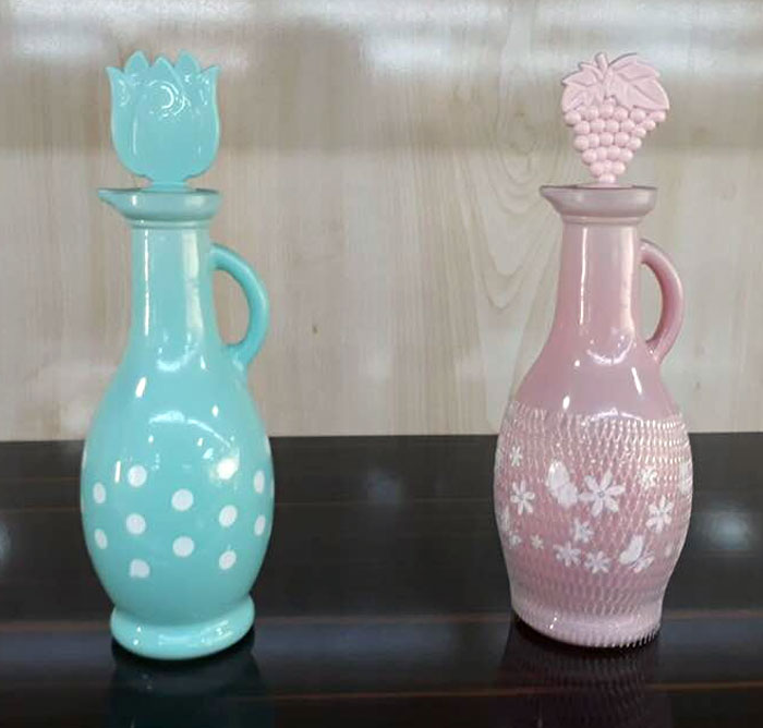 Sarina Opaque Oil Bottle 250Ml - S948 - Turkey Made