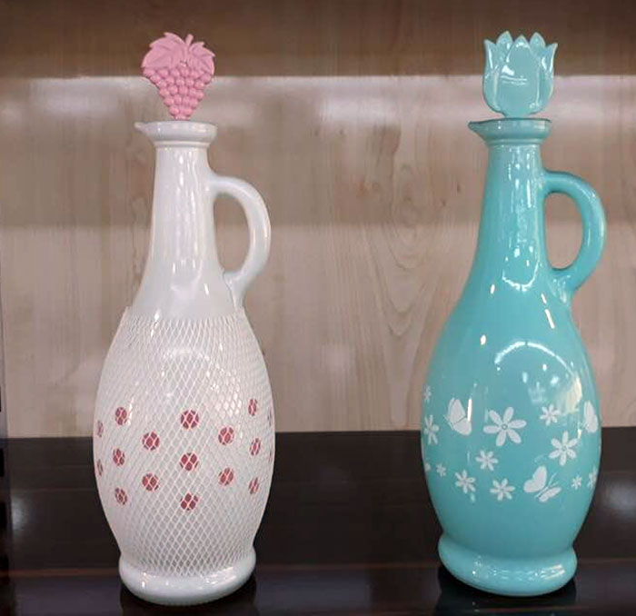 Sarina Opaque Oil Bottle 500Ml - S951 - Turkey Made