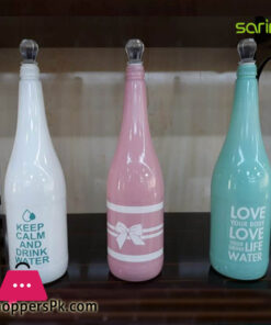Sarina Glassware Opaque Bottle 1000ML - S973 - Turkey Made