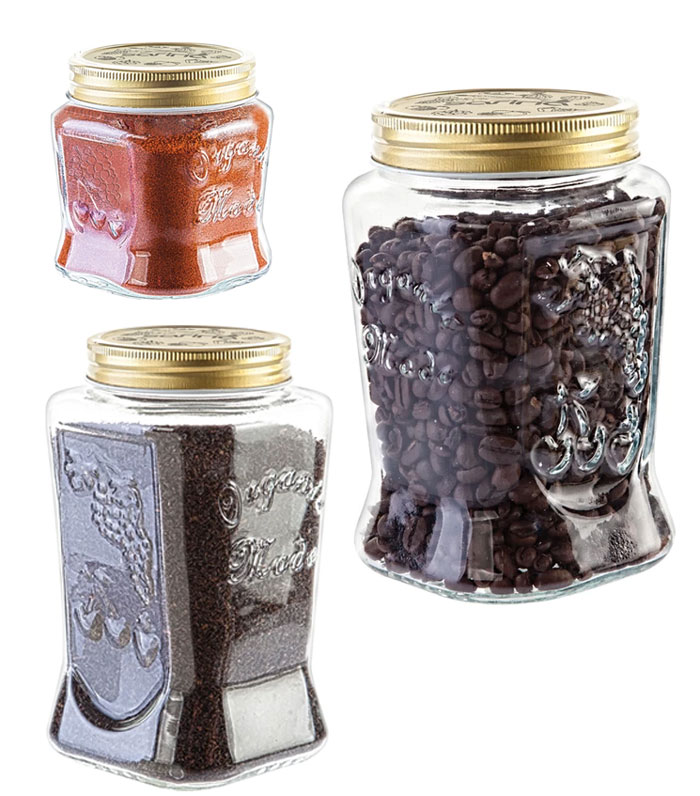 Sarina Organic Made Jar 1100Ml - S803 - Turkey Made