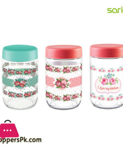Sarina Patterned Jar 660ML - S671 - Turkey Made