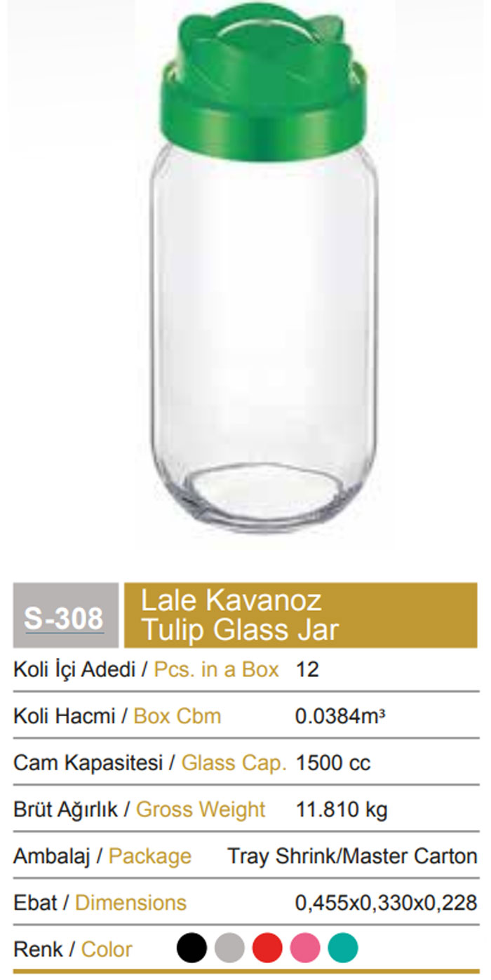 Sarina Rose Storage Box 1500Ml - S308Turkey Made