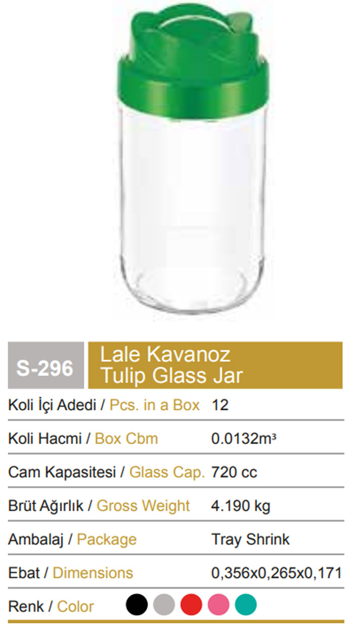 Sarina Rose Storage Box 720Ml - S296 Turkey Made