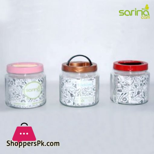 Sarina Trend Jar with Handle 1000ML - S343 Turkey Made