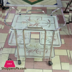 Serving Stainless Steel Tea Trolley Jumbo Size - T1