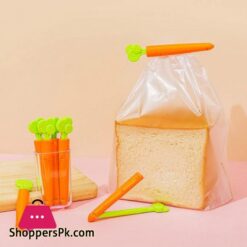 5 Pcs Shopping Bag Sealing Clip With Magnetic Holder Box (6Pcs)