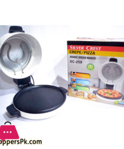 Silver Crest Arabic Bread Maker Pizza/Crepe 2800W