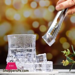 Stainless Steel Tong Chimta For Ice Bbq And Coals - 15Cm 7 Stainless Steel Mini Tong For Kitchen - Silver, Stainless Steel Buffet Serving Utensils Salad Bbq Tongs Heavy Duty Food Serving Tong, Cooking Tong Grilling Tong, Stainless Steel Icing Tong, Ice Cube Tong