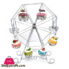 Sweet Treats Ferris Wheel Cupcake Stand Spinning Cupcake Tray - 8 Hold