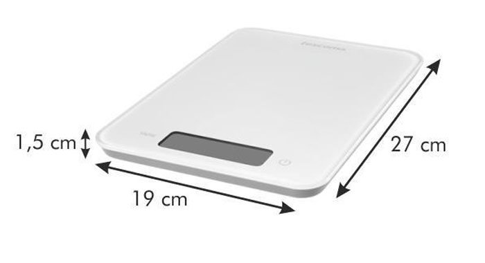 Tescoma Accura Line Digital Kitchen Scales 15 Kg Italy Made #634514