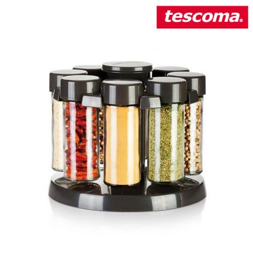 Tescoma Season Spice Jars in Rotating Stand Set 8 Pcs - 657066