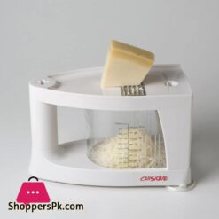 Cuisique Spiralizer The Premium Easy To Use Healthy Courgette Spaghetti Pasta Maker, With Extra 4 Blade Bundle Including - Fruit Slicer, Mandolin, Vegetable Cutter And Juicer - With A Unique 1 Litre Spiral Catcher