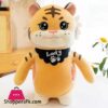 Idsumr Stand Tiger Plush Toy Soft Tiger Stuffed Toy With Hand Warmer Pillow Dolls For Kids Gift Year Of The Tiger Mascot Doll Home Decor(25Cm,Yellow)