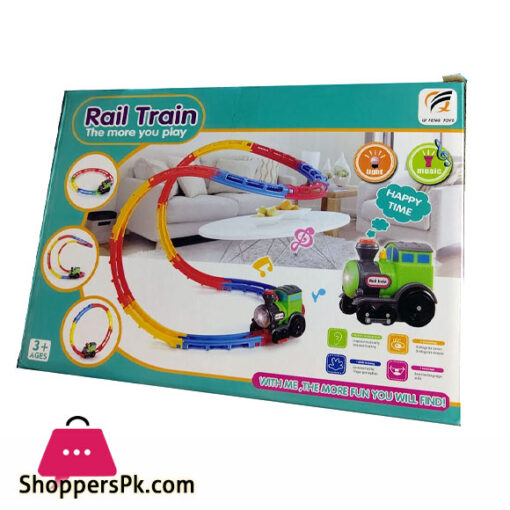 Tumble Train Rail Crazy Track Play Set