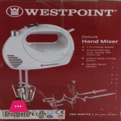 Westpoint. Wf- 9601 Deluxe Hand Mixer 9 West Point. Wf- 9601 Deluxe Hand Mixer