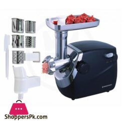 WF-3050 - Meat Mincer with Vegetable Cutter - Silver