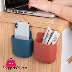 Wall Mounted Storage Box Remote Control Storage Organizer Case For Air Conditioner Tv Mobile Phone Plug Holder Stand Rack|Storage Boxes &Amp; Bins