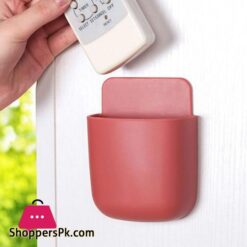 Wall Mounted Storage Box Remote Control Storage Organizer Case For Air Conditioner Tv Mobile Phone Plug Holder Stand Rack|Storage Boxes &Amp; Bins