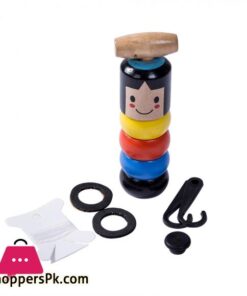 Wooden Magic Toy High-Quality and Durable Cute and Funny Wooden Magic Toy Unbreakable Magic Puppet Toy for Improving Kids’ Practical and Thinking Ability