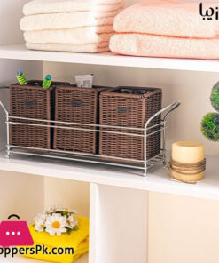 Ziba Sazan Henna Texture Multipurpose Basket