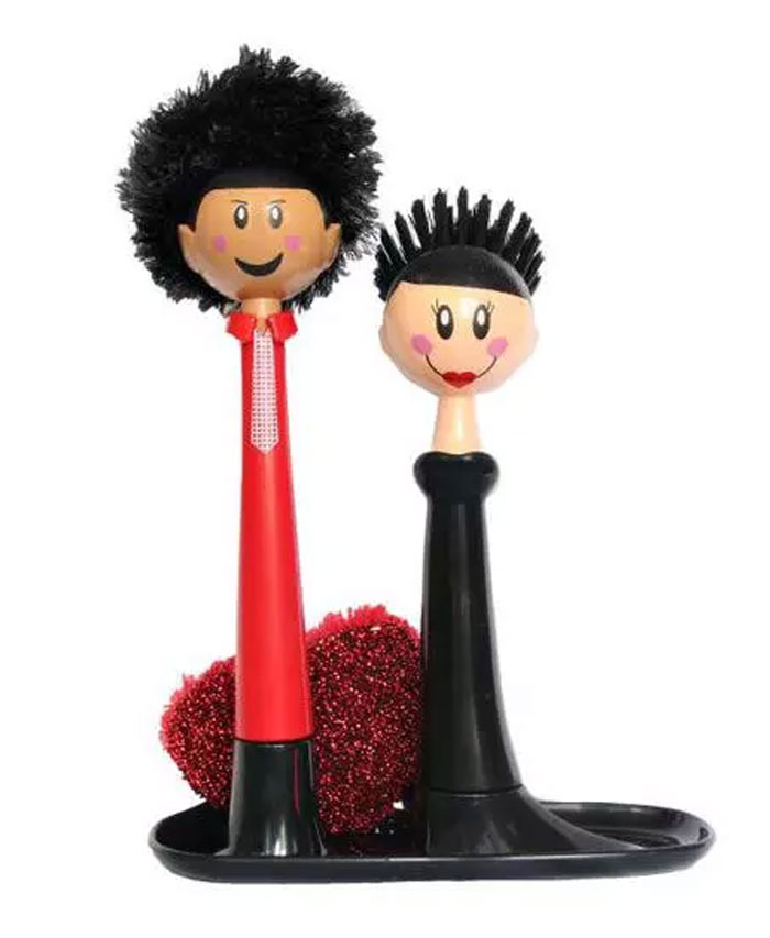 Ziba Sazan Farzad And Farangis Multi Purpose Doll Brush With Scotch