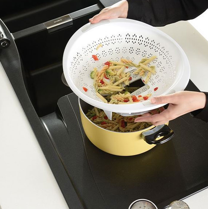 Ziba Sazan Sliding Drainer Bowl - 793381