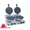 2 Heads Commercial Electric Ice Cream Cone Baker