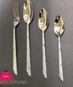 29 Pcs Stainless Steel Cutlery Set With Stand- Stylish Durable- New Design 8 29 Pcs Stainless Steel Cutlery Set With Stand- Stylish Durable- New Design