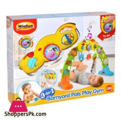 Best 3 In 1 Barnyard Pals Winfun Play Gym Kids Toy