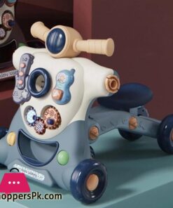 3 In 1 Multifunction Baby Walker Balance Car Bike Toddler Four Wheels Trolley Stable Adjustable Learning Walking Toddler Toys|Walkers