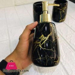 4 Pcs Marble Bath Set 7 4 Pcs Marble Bath Set