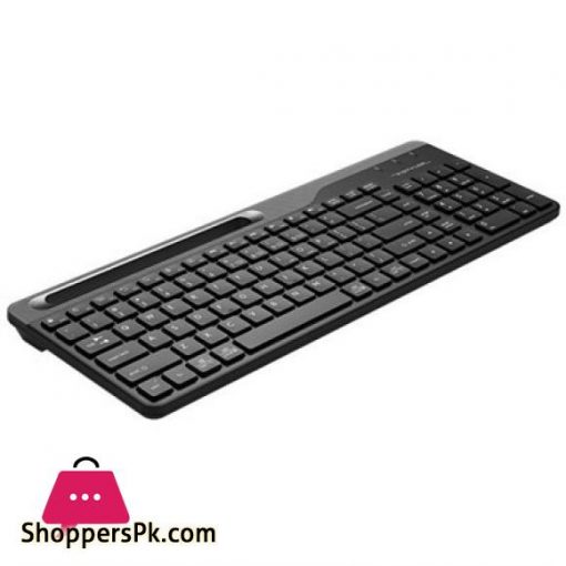 A4Tech FBK25 Bluetooth and 2.4G Wireless Keyboard | Black