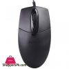 A4Tech OP-720S Wired Silent Click Mouse | Black
