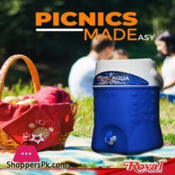 Aqua 20 Litre Plastic Cooler / Picnic Cooler / Handy Cooler /Travel Cooler