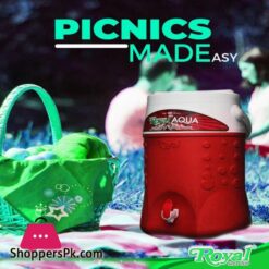 Aqua 20 Litre Plastic Cooler / Picnic Cooler / Handy Cooler /Travel Cooler
