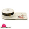 Angela Ceramic Pot With Tray - Mk85