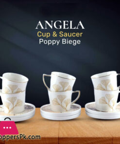Angela Cup Saucer Set Poppy Biege Mk100 - Image 2