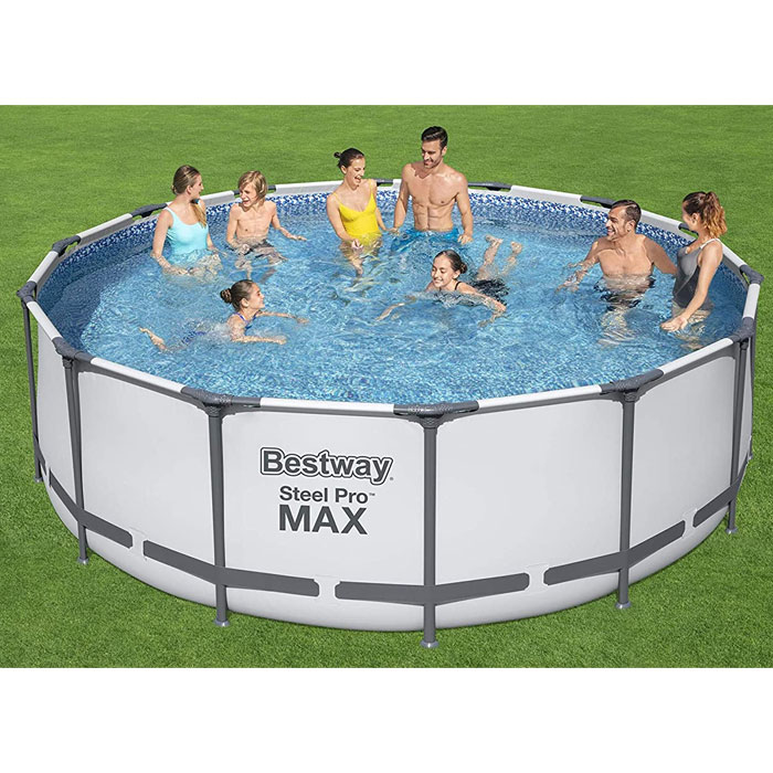 Bestway 5612Z Piscina Fuori Terra Steel Pro Max Da 488 X 122 Cm
