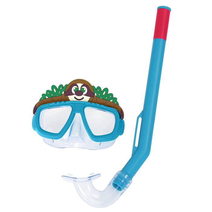 Bestway 24059 Snorkeling Mask With Mouthpiece For Children With Animals, 3+ Years