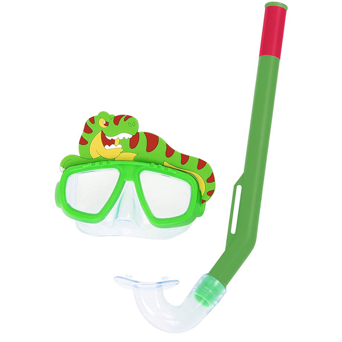 Bestway 24059 Snorkeling Mask With Mouthpiece For Children With Animals, 3+ Years