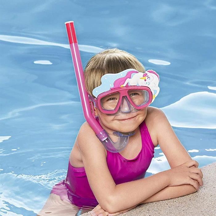 Bestway 24059 Snorkeling Mask With Mouthpiece For Children With Animals, 3+ Years 10 Bestway 24059 Snorkeling Mask With Mouthpiece For Children With Animals, 3+ Years