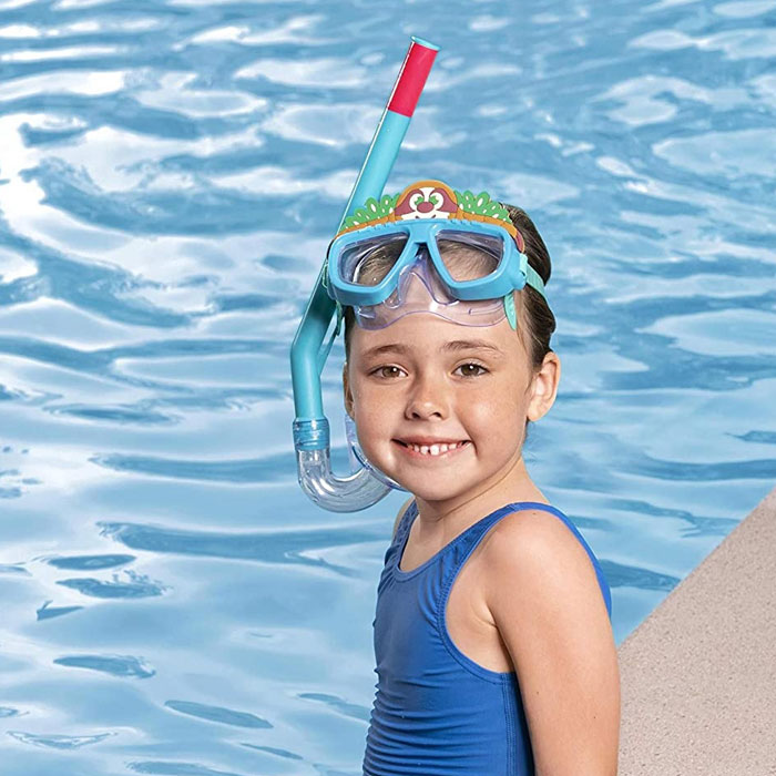 Bestway 24059 Snorkeling Mask With Mouthpiece For Children With Animals, 3+ Years 12 Bestway 24059 Snorkeling Mask With Mouthpiece For Children With Animals, 3+ Years