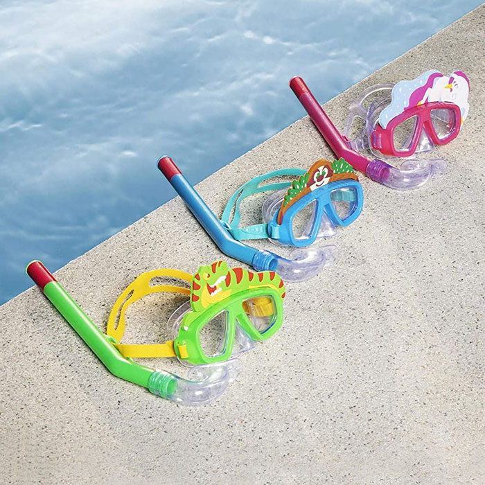 Bestway 24059 Snorkeling Mask With Mouthpiece For Children With Animals, 3+ Years 13 Bestway 24059 Snorkeling Mask With Mouthpiece For Children With Animals, 3+ Years