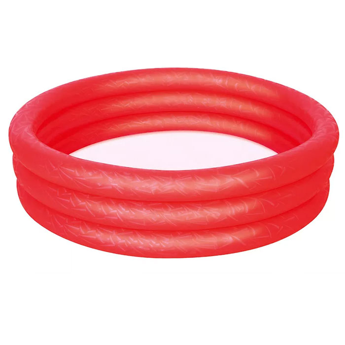 Bestway 51027 Inflatable Swimming Pool 6 Feet Kids Play 3-Ring Pool 72 6 Bestway 51027 Inflatable Swimming Pool 6 Feet Kids Play 3-Ring Pool 72